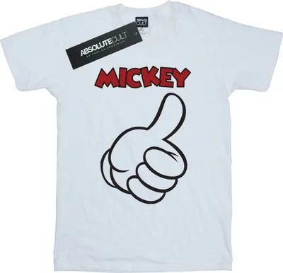 Zdjęcie produktu dla Disney – koszulka męska „Mickey Mouse Thumbs Up” BI39698 (XL) (biała)