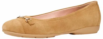 Produktbild von Geox Damen D ANNYTAH A Ballet Flat, Cognac, 41 EU