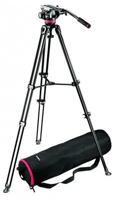 Immagine prodotto di Manfrotto MVK 502 AM treppiede Videocamera portatile 3 gamba/gambe Nero