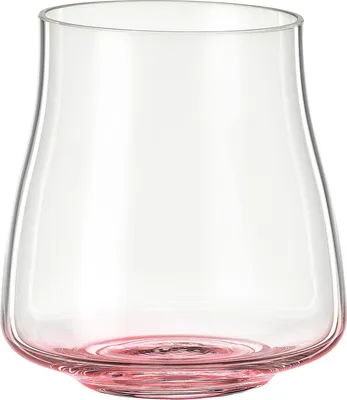 Produktbild von BOHEMIA CRISTAL Alex rose Trinkglas, Inhalt: 0,35 Liter, Höhe: 99 mm