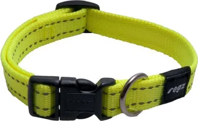 Produktbild von Rogz Classic Hb06-h Hunde Halsband Gelb L Gelb L