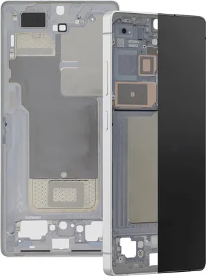 Produktbild von Samsung, Original Mittelgehäuse Ersatz für Galaxy S25 Ultra, Schwarz / Silber