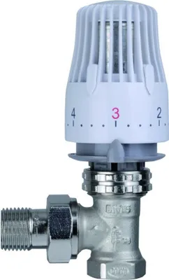 Produktbild von Universal Thermostatventil-Set 1/2, Kopf K, Eckform