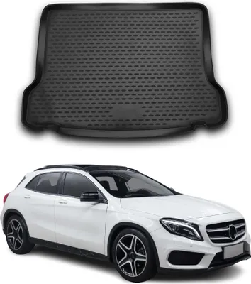Produktbild von Kofferraummatte Kofferraumwanne für Mercedes GLA X156 2013-2021 Gummi TPE