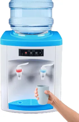 Obrázok produktu pre 220V dávkovač teplej a studenej vody, ergonomický dizajn kohútika, dvojitá regulácia teploty, kompaktný a voľne stojaci