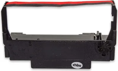Produktbild von vhbw Farbband Schriftband kompatibel mit Towa R 1, 1420 Nadeldrucker, Bondrucker - Schwarz, Rot
