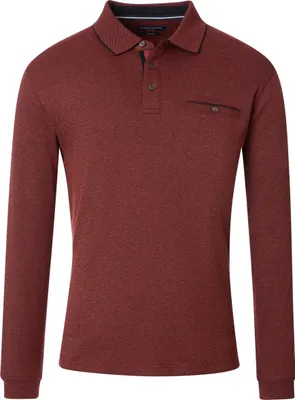 Produktbild von Casa Moda Polo Langarm SNOS orange XL