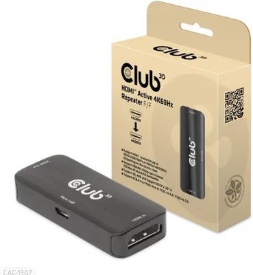 Immagine prodotto di Club3d CLUB3D Ripetitore attivo HDMI 4K60Hz F/F