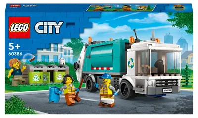 Immagine prodotto di LEGO City Camion per il Riciclaggio dei Rifiuti 60386