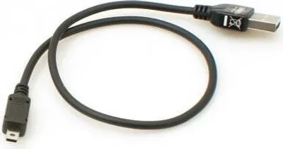 Produktbild von SYSTEM-S Mini USB Kabel Stecker auf USB A 2.0. Stecker 50 cm