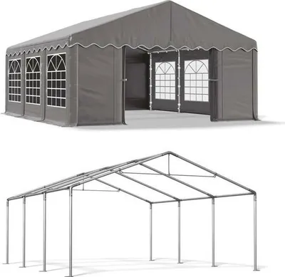 Tenda estiva 4x6 Grigio SUMMER IPE foto principale del prodotto
