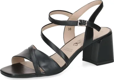 Produktbild von CAPRICE Damen Sandalette 9-28302-46 Schwarz G-weite Sandale Mit Absatz, Schwarz,