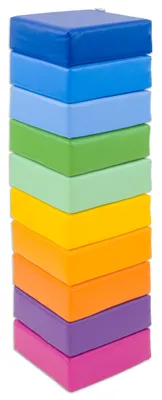 Produktbild von Betzold, Sitzkissen, Regenbogen, 10tLG., Bodenkissen, Kindergarten