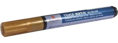 Produktbild von Famanu Textilmarker Glitter - Dekkende Glittertinte - Koningsblauw