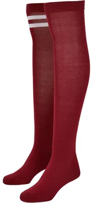 Produktbild von Urban Classics - Socken für Damen(2er-Pack) TN579 (35 EU - 38 EU) (Burgunderrot)
