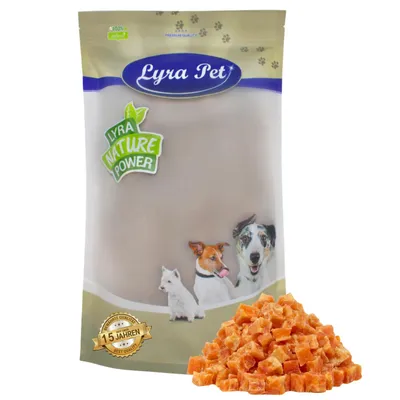 Produktbild von 1 kg Lyra Pet® Hühnerfleischwürfel mit Fisch
