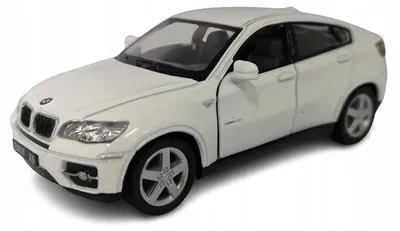 Produktbild von Kinsmart BMW X6 Modellauto im Maßstab 1:38, Weiß