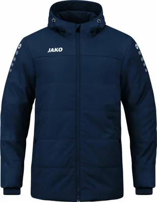 Zdjęcie produktu dla JAKO unisex kurtka trenerska team z kapturem, kolor: granatowy, rozmiar: XXL