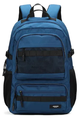 Productafbeelding van Aoking Uni Rugzak met Rits en Verschillende Compartimenten, 35x19,5x49 cm