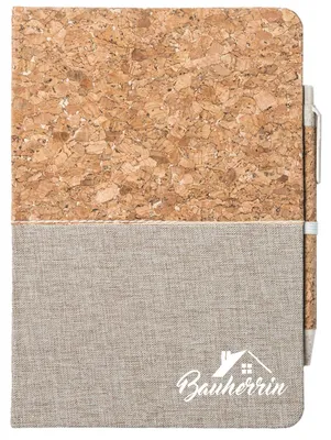 Produktbild von Huuraa Notizbuch A5 Bauherrin 80 Blatt inkl. Kugelschreiber Tagebuch Geschenkidee