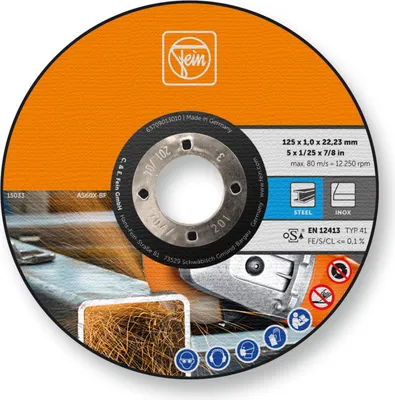 Produktbild von FEIN Trennscheibe, Ø 125 mm, Dicke 1 mm