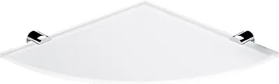 Produktbild von Nimco Bormo - Eckablage, Glas matt/Chrom BR 11091RB-26