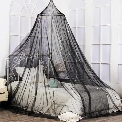 Immagine prodotto di Baldacchino per lettino "Glow in the Dark" per bambini e bambine, nero