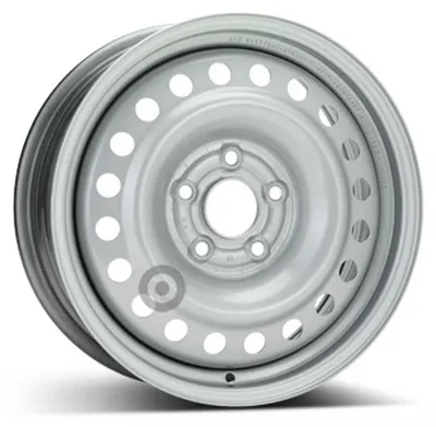 Produktbild von 16 Zoll Stahlfelge ALCAR 16"x6.5" 5x114.3 PCD ET45 64.00mm Felge Silber