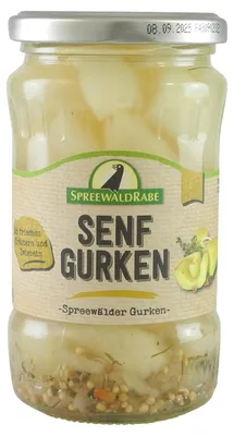 Produktbild von Senfgurken von Spreewald-Rabe (370 ml Glas)