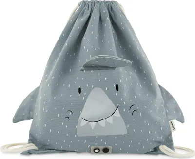 Produktbild von Trixie Turnbeutel Mr. Shark - wasserabweisender Sportbeutel für Kinder