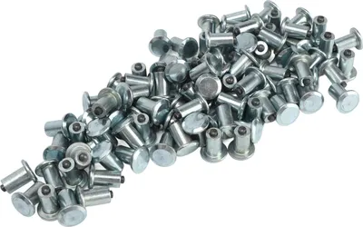 Produktbild von 100 Stück LKW-Reifenspikes, universelle Kohlenstoffstahl-Aluminiumkarbid-Reifenspikes für Geländewagen, Gabelstapler