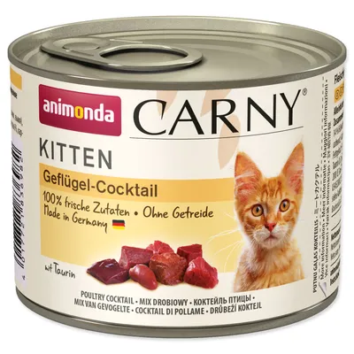 Obrázok produktu pre Animonda Carny Kitten Geflügel & Rind - 200g
