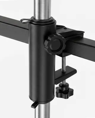 Produktbild von Sekey Balkonklammer Sonnenschirmhalter für Balkongeländer 19–38 mm, Schirmhalter für Sonnenschirme bis Ø 38 mm, stabil & platzsparend