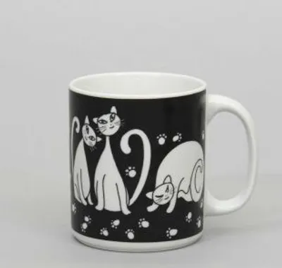 Image de Thun 1794 Big, tasse 0,5 l, chats (noir)