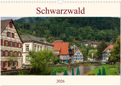 Produktbild von Schwarzwald (Wandkalender 2026 DIN A3 quer), CALVENDO Monatskalender