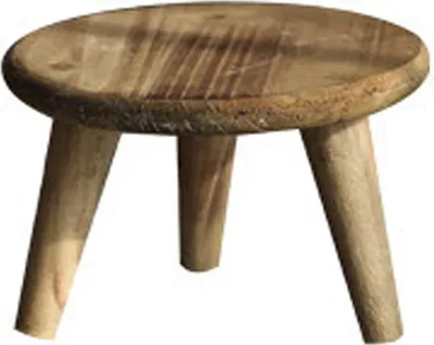 Produktbild von Dekorativer Aufbewahrungshocker für den Schreibtisch, Balkon, Blumenständer aus Holz, Blumentopfständer, Gartenornamente, diverse Schießrequisiten