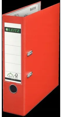 Image de Classeur Leitz 180° A4 80mm Rouge Vif
