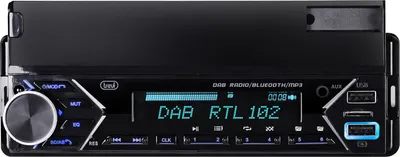 Produktbild von Trevi SCD 5753 DAB, Schwarz, 1 DIN, 160 W, 4.0 Kanäle, 40 W, 4 Ohm