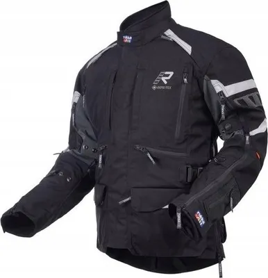 Zdjęcie produktu dla Tekstylna kurtka motocyklowa Rukka Madagasca-R, czarny/szary, 54