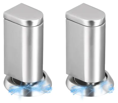 Productafbeelding van 2 Stuks Magnetische Deurstoppers met Lijm en Schroeven