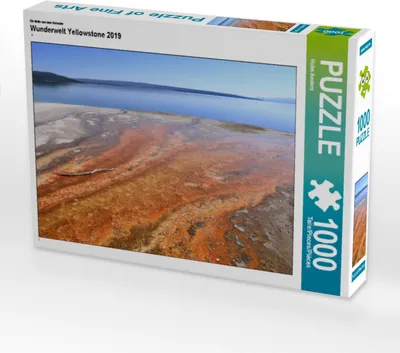 Produktbild von CALVENDO Puzzle Ein Motiv aus dem Kalender Wunderwelt Yellowstone 2019 1000 Teile Puzzle quer | 1000 Teile Lege-Größe 64x48cm Foto-Puzzle für glückliche Stunden