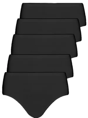 Produktbild von Bio Damen Hüftslip 5er Pack Organic Baumwolle von POMPADOUR