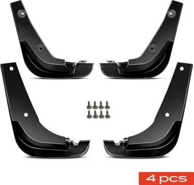 Produktbild von Frankberg 4x Spritzschutz Schmutzfänger Vorne und Hinten für BMW X3 F25 SUV 2010-2017