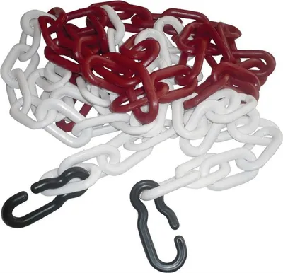 Produktbild von TEMKA Kunststoffkette r/w L 3 m, incl. 2 Haken