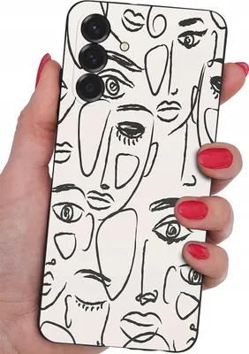 Immagine prodotto di ETUI do Samsung A56 5G | WZORY | SILIKONOWE MATT CASE + SZKŁO 9H