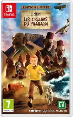 Produktbild von Videospiel für Switch Microids Tintin Reporter : Les Cigares du Pharaon