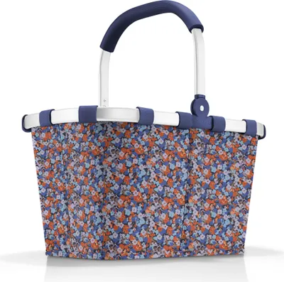 Produktbild von reisenthel carrybag, Einkaufskorb, Korb, Picknickkorb, Tragetasche, Polyestergewebe, Viola Blue, 22 L, BK4091