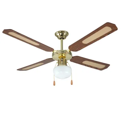 Produktbild von Stropný ventilátor so 4 lopatkami 70 W z dreva v klasickom štýle