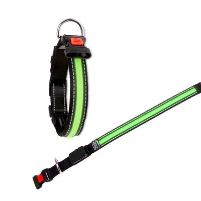 Produktbild von Karlie - Led Halsband Grün Bis 48Cm, 1030884