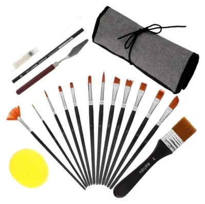 Produktbild von Aquarell-Pinselset für Künstler mit tragbarem Zubehör aus hochwertigem Material